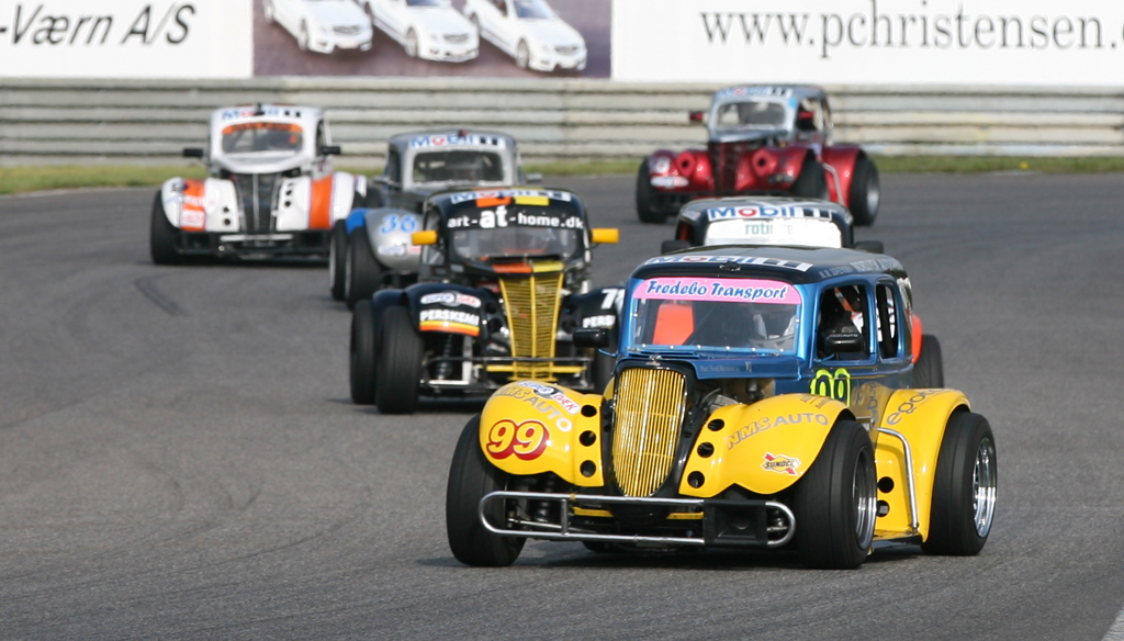 Nicholai Sørensen i front.
(Foto: Motorsporten.dk)